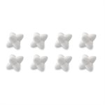 8 supports de plat étoiles blancs silicone Zak Designs®